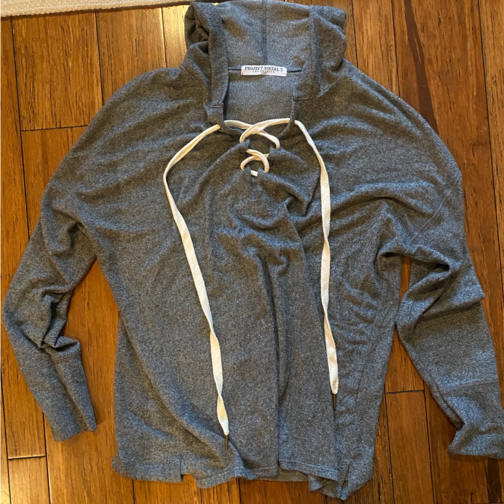 Grey hoodie